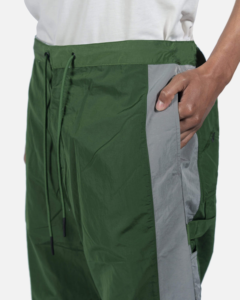 Off-White Track Pant in Green – SVRN