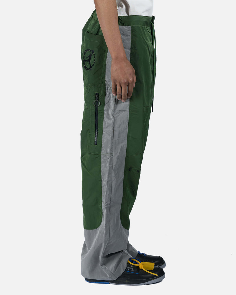 Off-White Track Pant in Green – SVRN