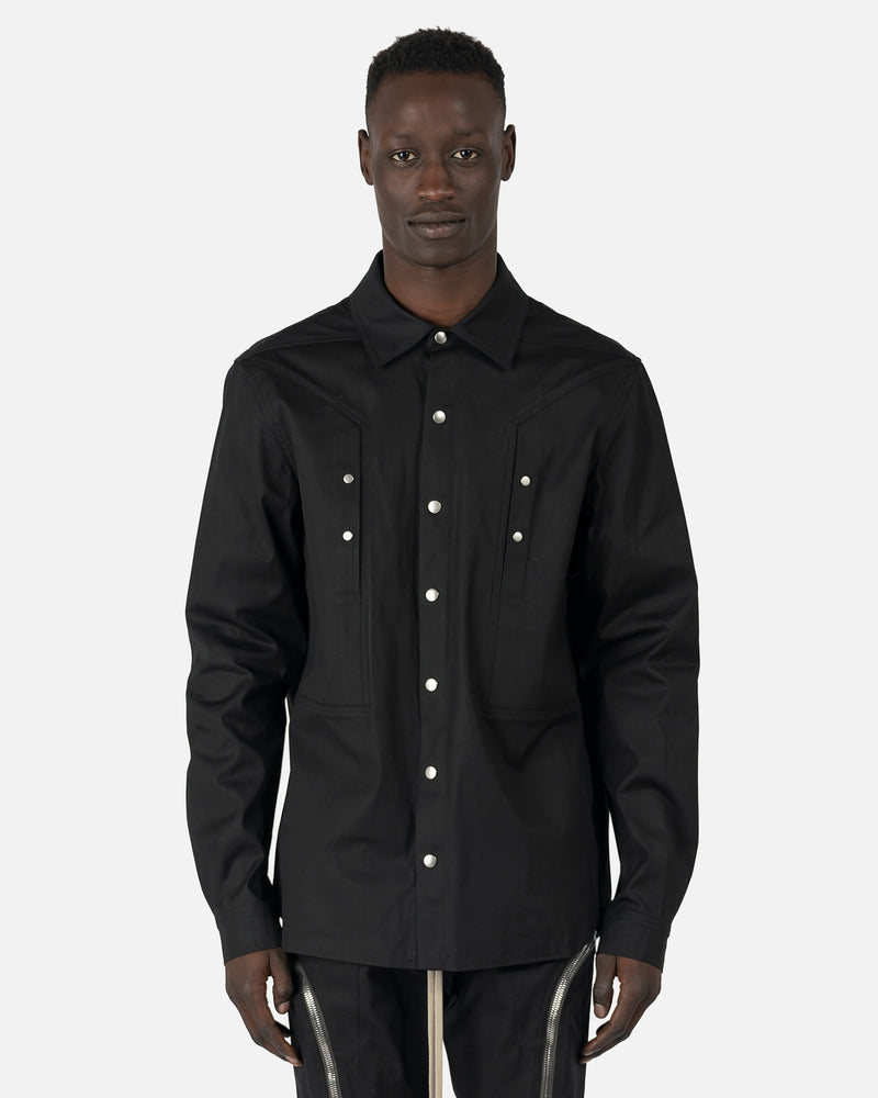 Outershirt in Black