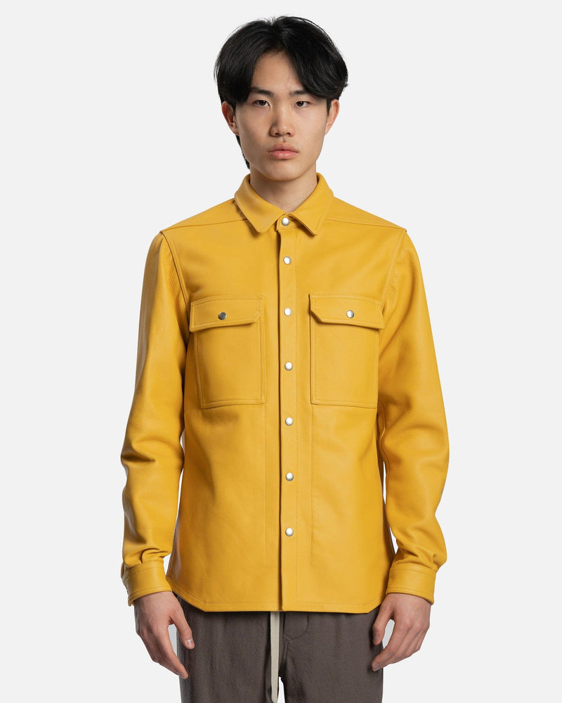 新品未使用 RICK OWENS 22SS OUTERSHIRT NATURAL | gulatilaw.com