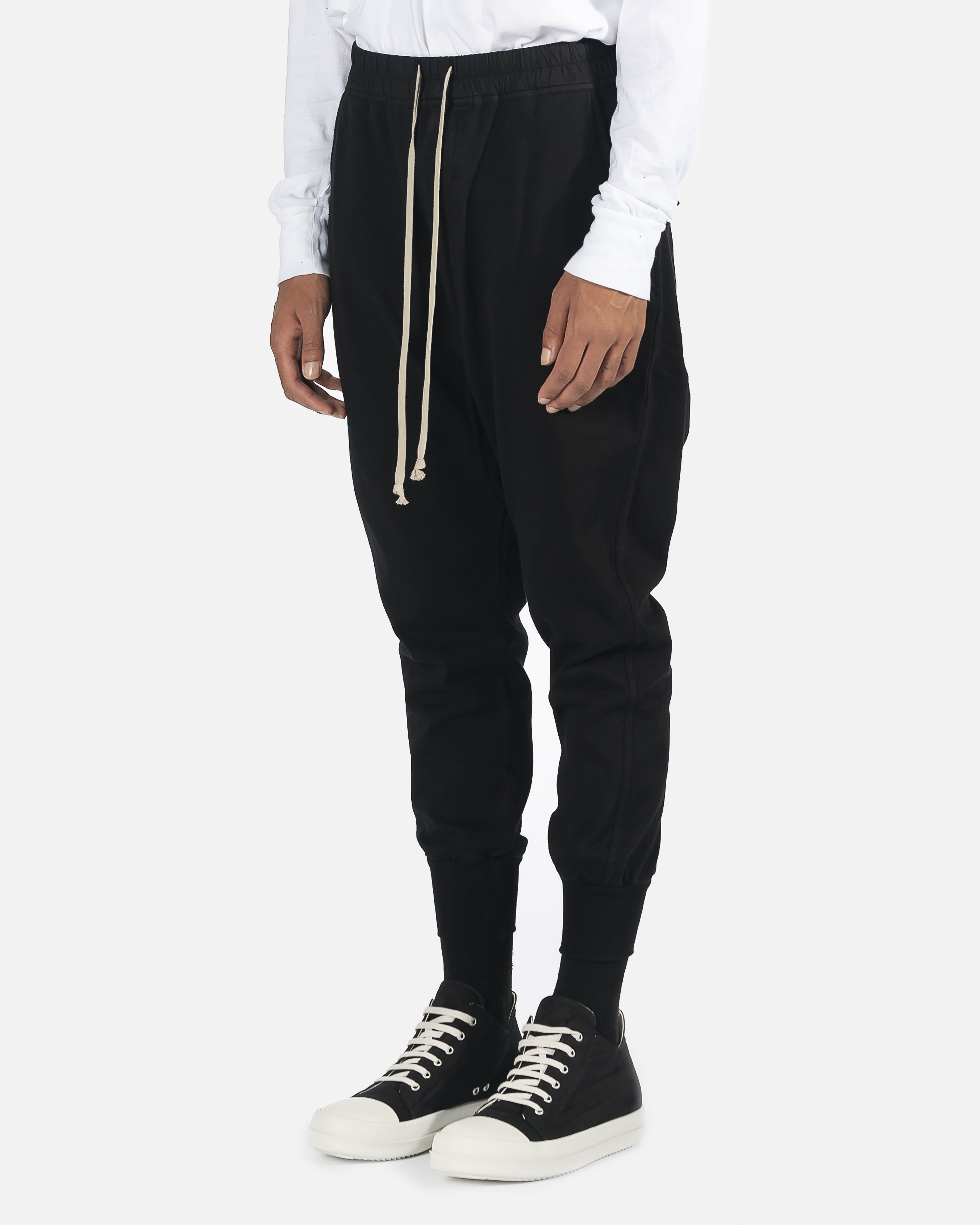 Prisoner Drawstring Pant in Black