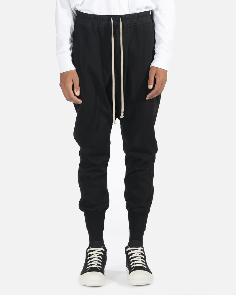 Prisoner Drawstring Pant in Black