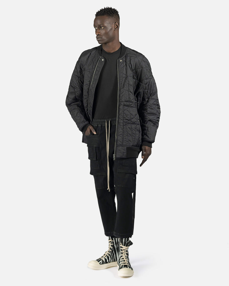 Rick Owens DRKSHDW JUMBO FLIGHT JACKET-