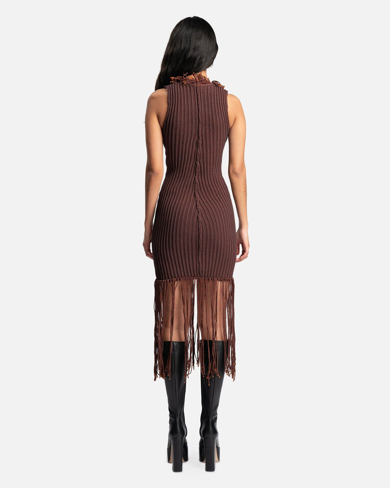 Rope Dress in Oxblood – SVRN