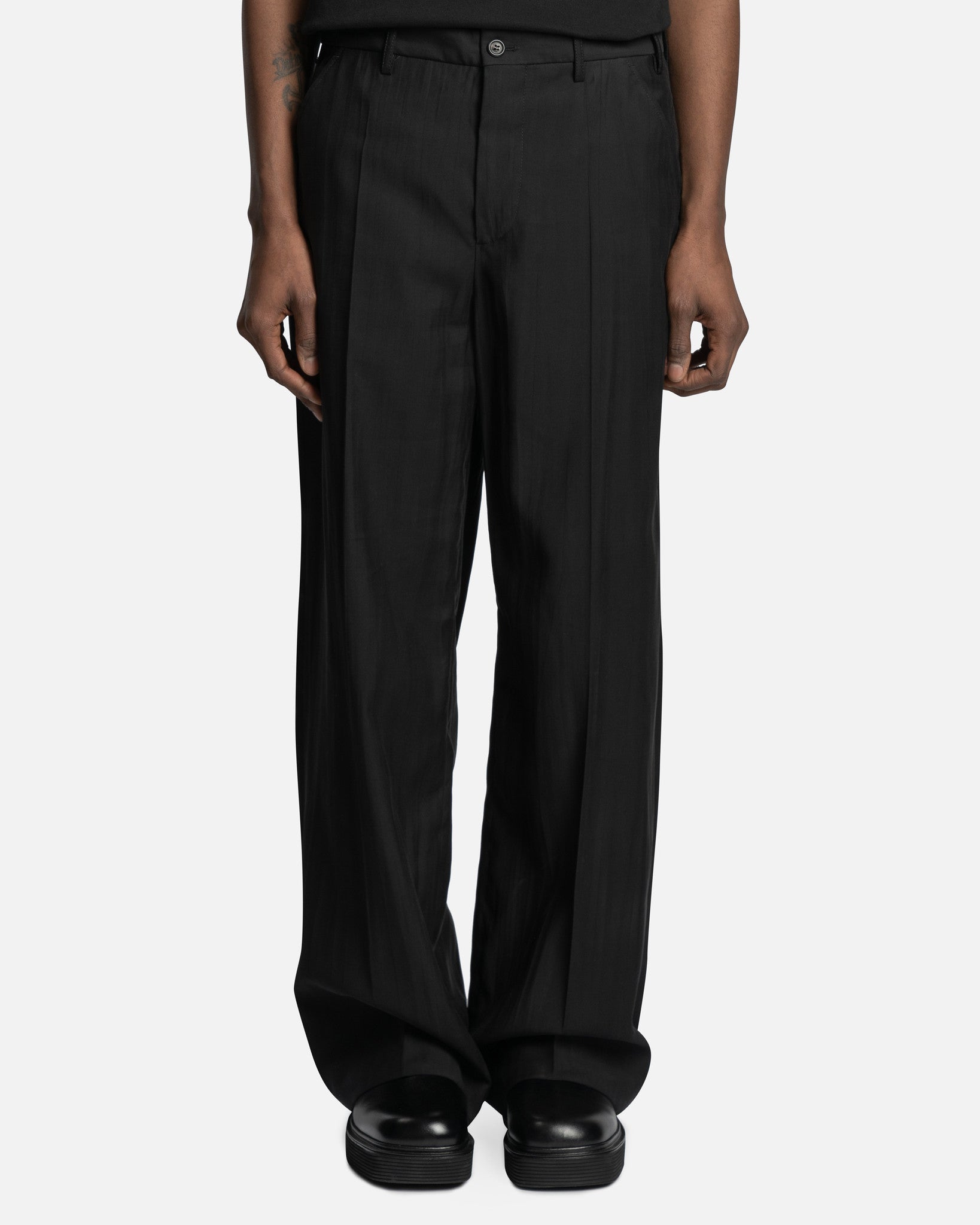 Wander Trouser in Black Grace Nylon – SVRN