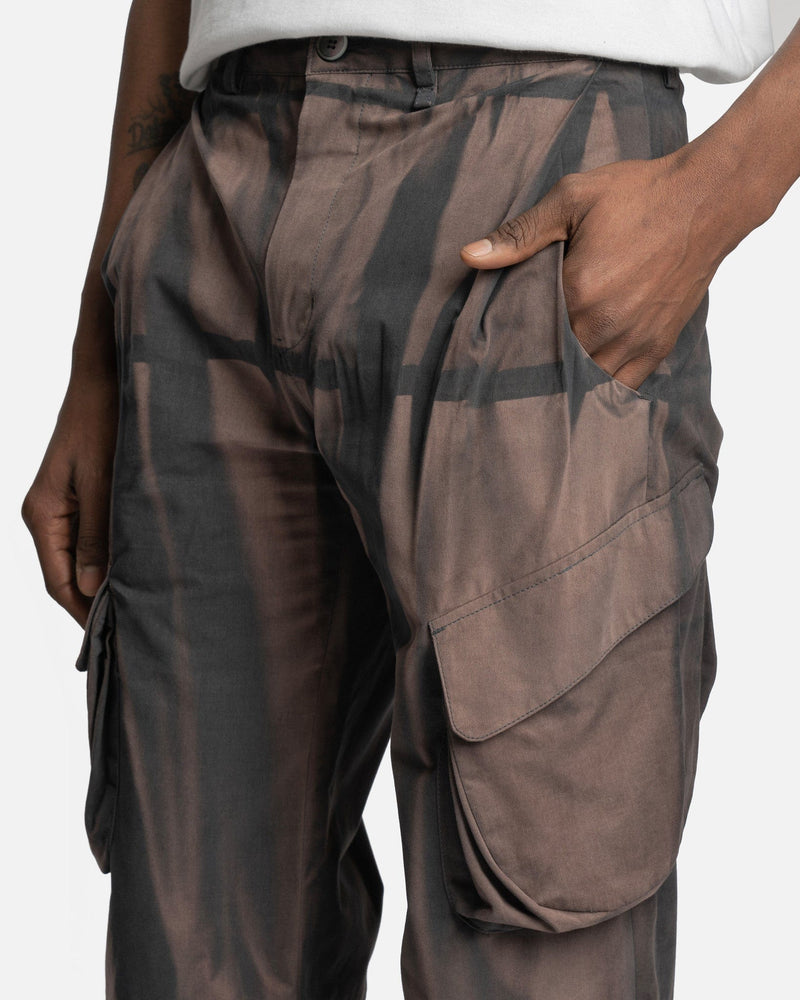 Sun-Bleached Straight Tuck Trousers in Grey – SVRN