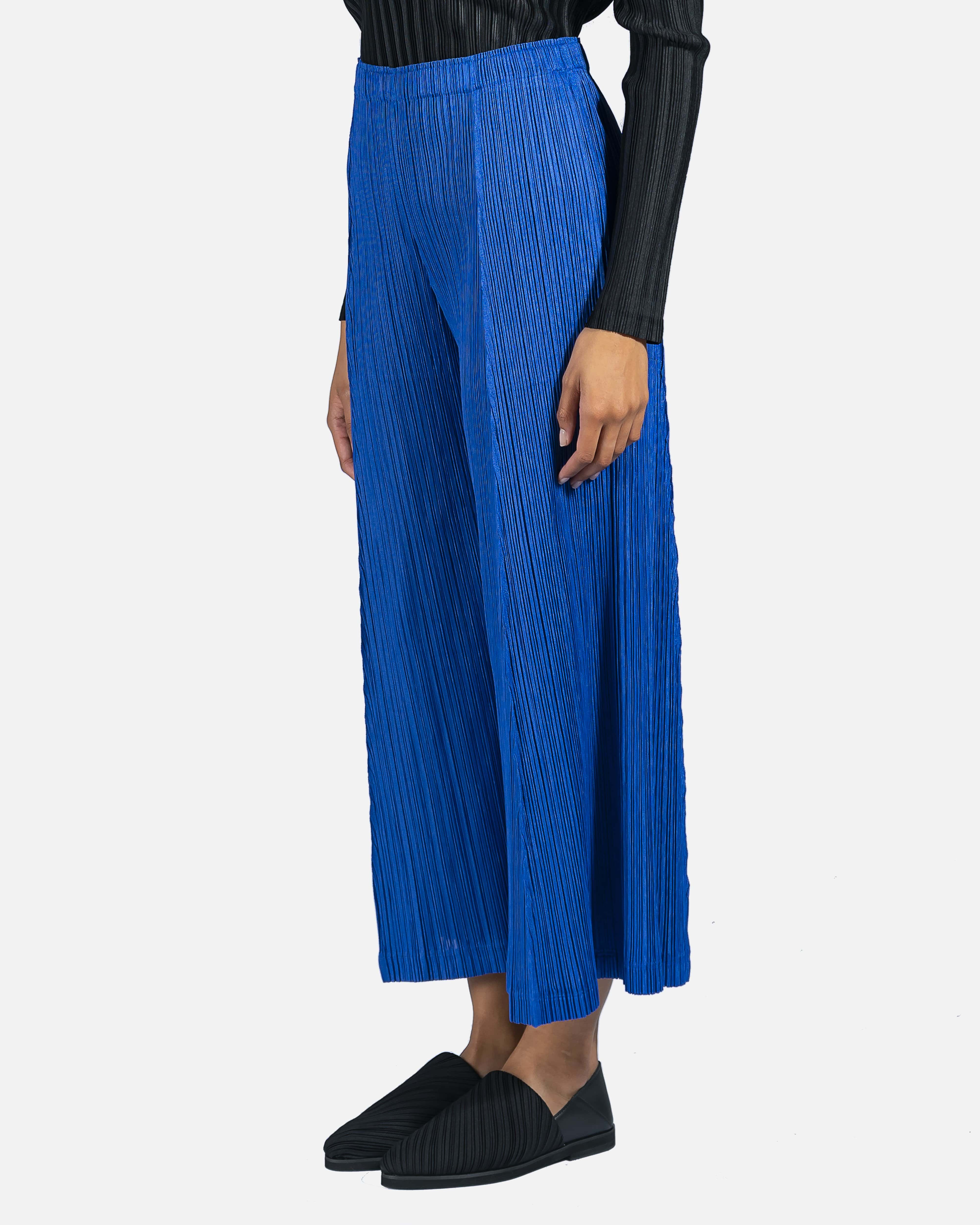 Thicker Bottom 2 Trousers in Blue