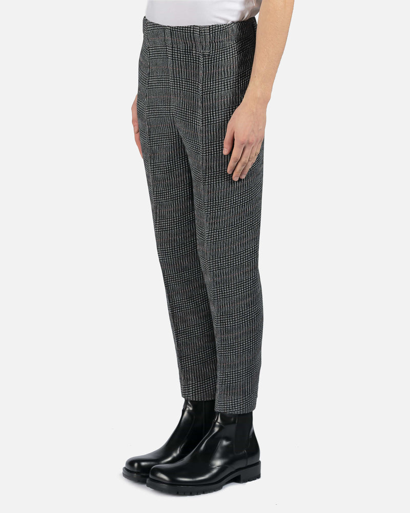 Tweed Pleats Trousers in Grey – SVRN