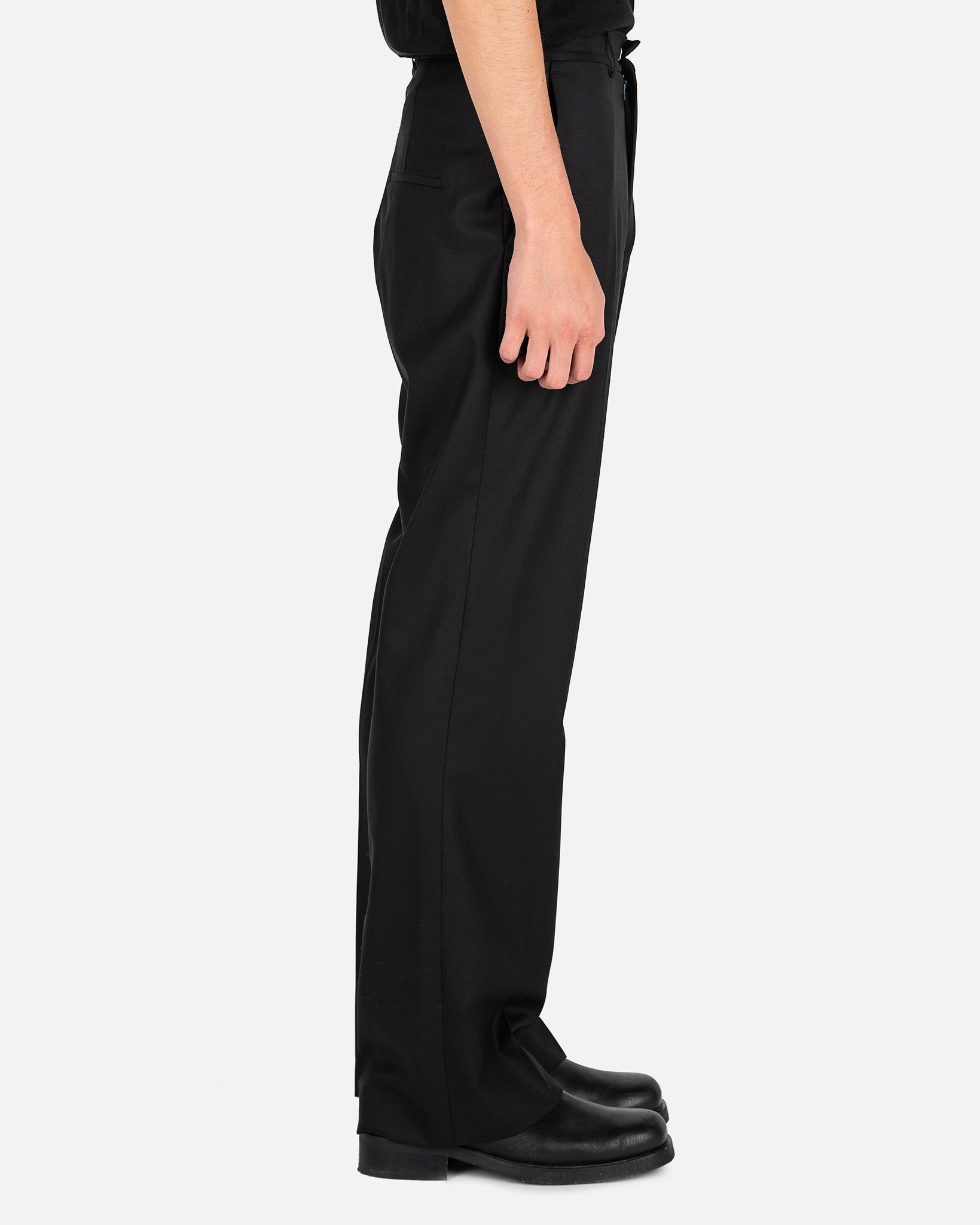 Wide Leg Trousers in Black – SVRN