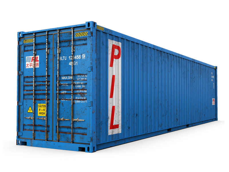 Used 40ft Shipping Container - Boston