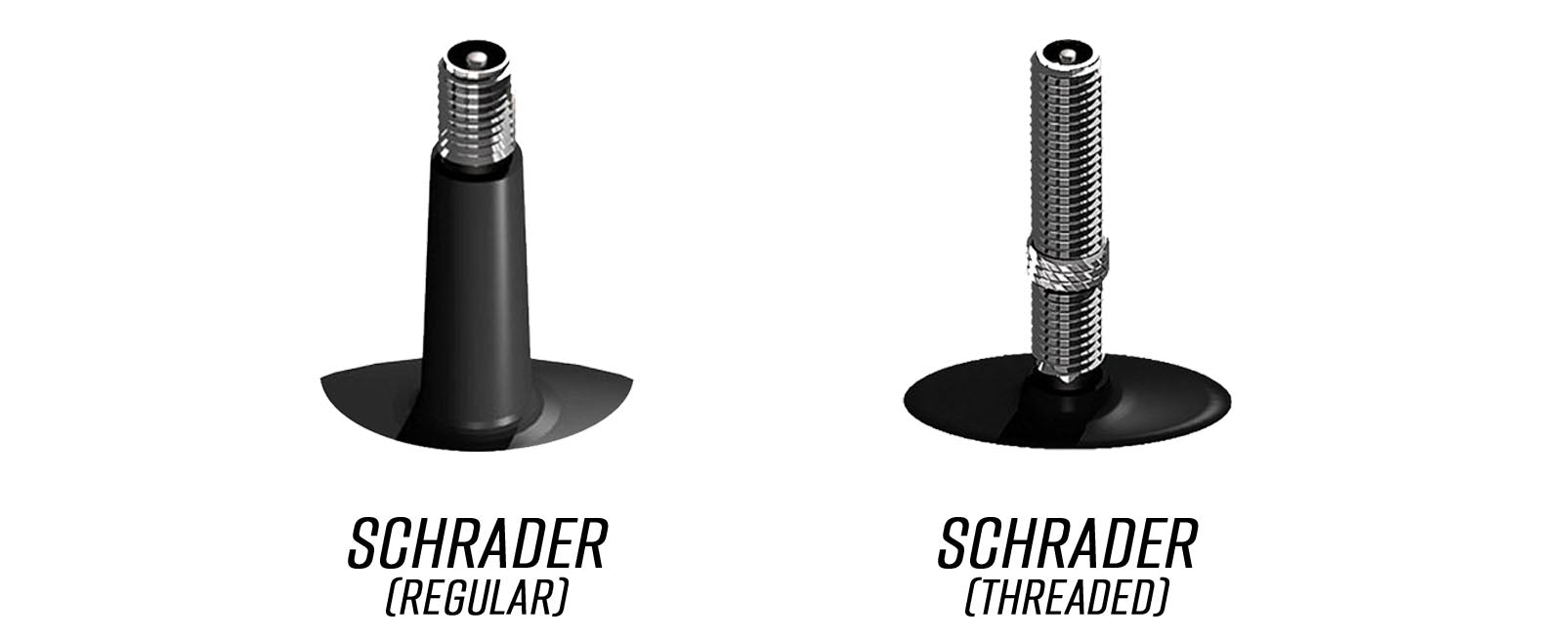 Schrader valve types