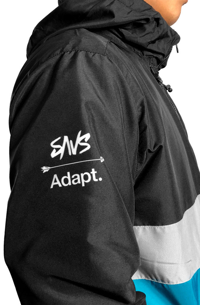 SAVS X Adapt :: Cold Blooded II SE (Men's Black/Teal Anorak Jacket