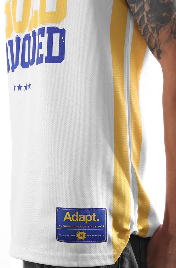 basketball jersey gold