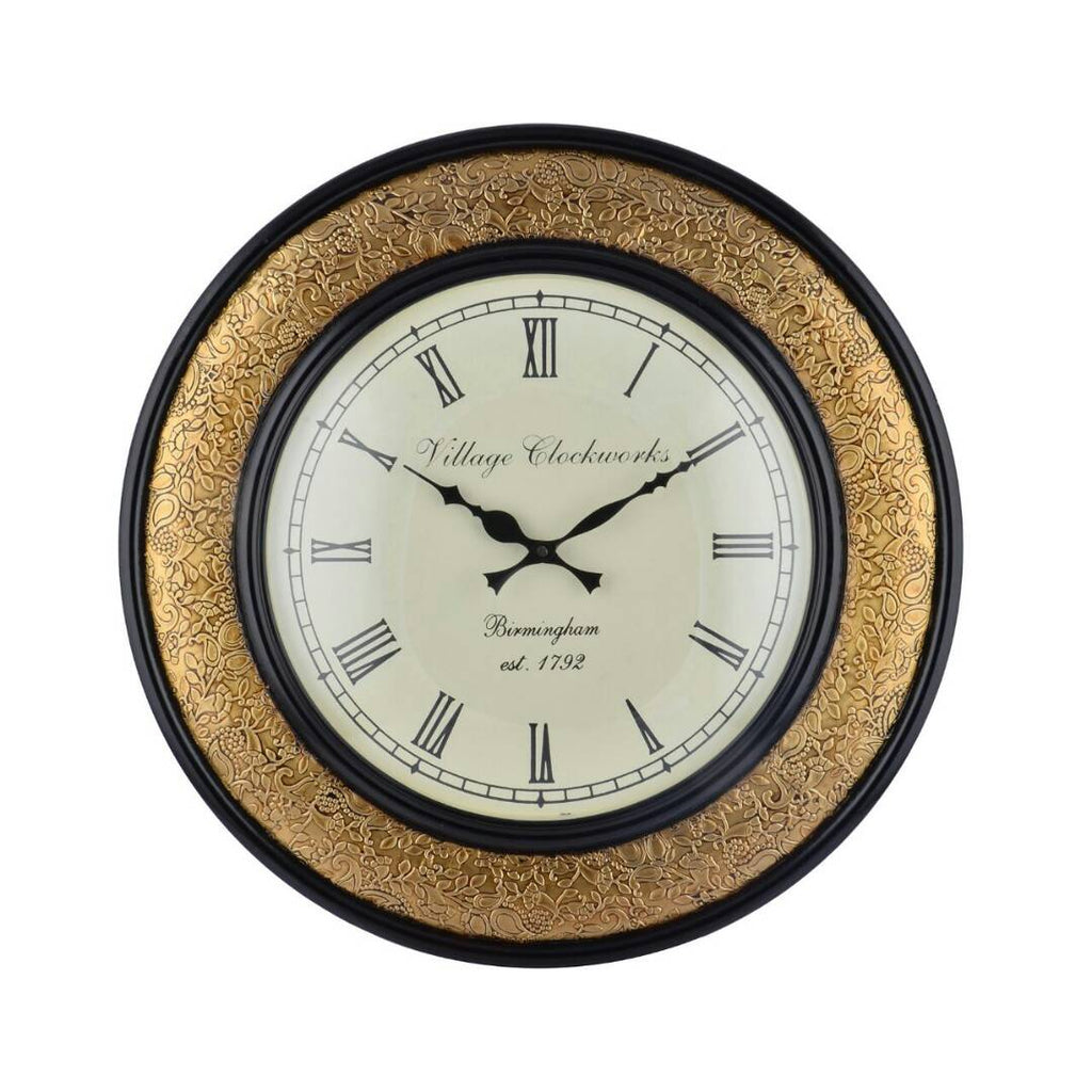 Ethnic Wall Clock 18 X 18 Inches Eleven55