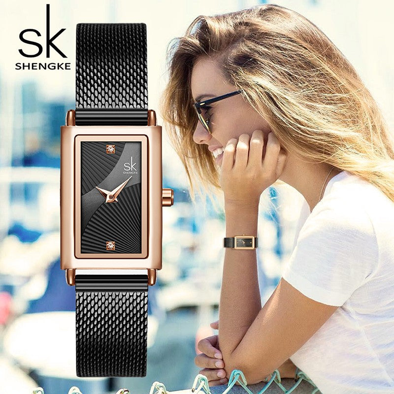 square dial watches for ladies