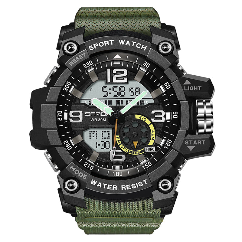 Sanda 759 military watch with digital and analog display – iluwatch.com