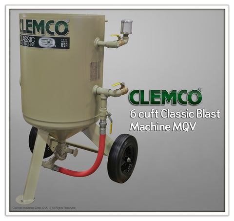 6 cuft classic blast machine