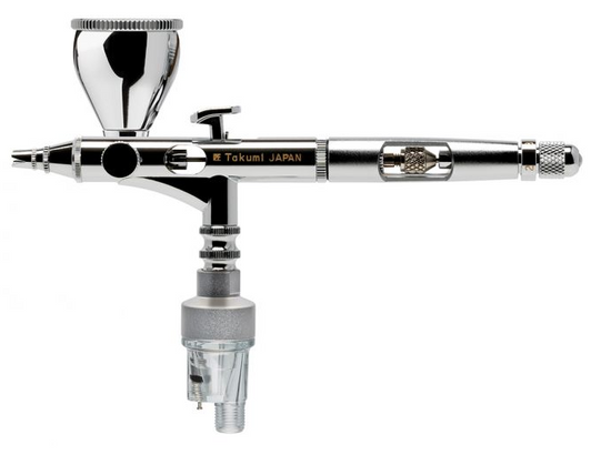 Paasche Airbrush TG-300R Double Action Gravity Feed Set and Compressor with Tank