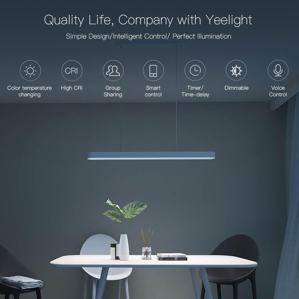YEELIGHT Original Meteorite LED Smart Dinner Pendant Lights smart Restaurant chandelier work with for smart home app