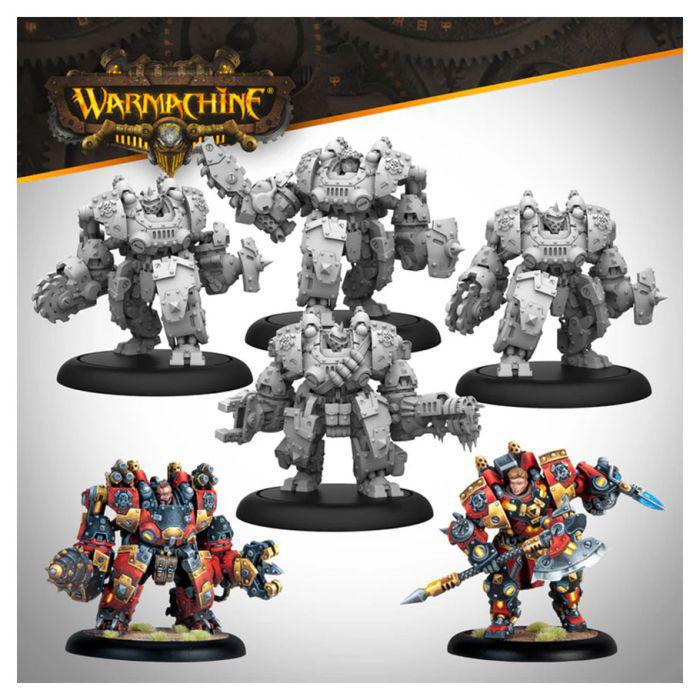 Warmachine - Khador Annihilators - Command Cadre Set