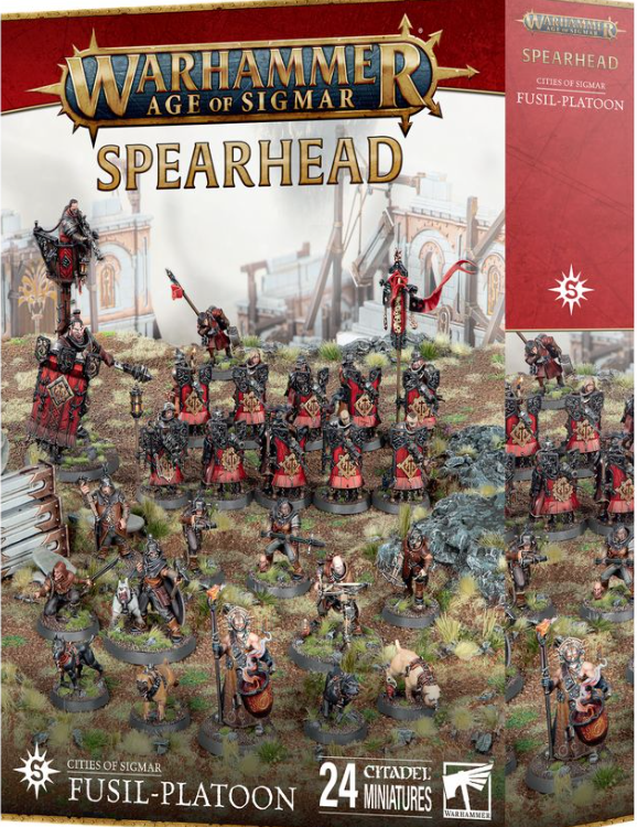Warhammer Age of Sigmar - Spearhead - Cities of Sigmar - Fusil-Platoon