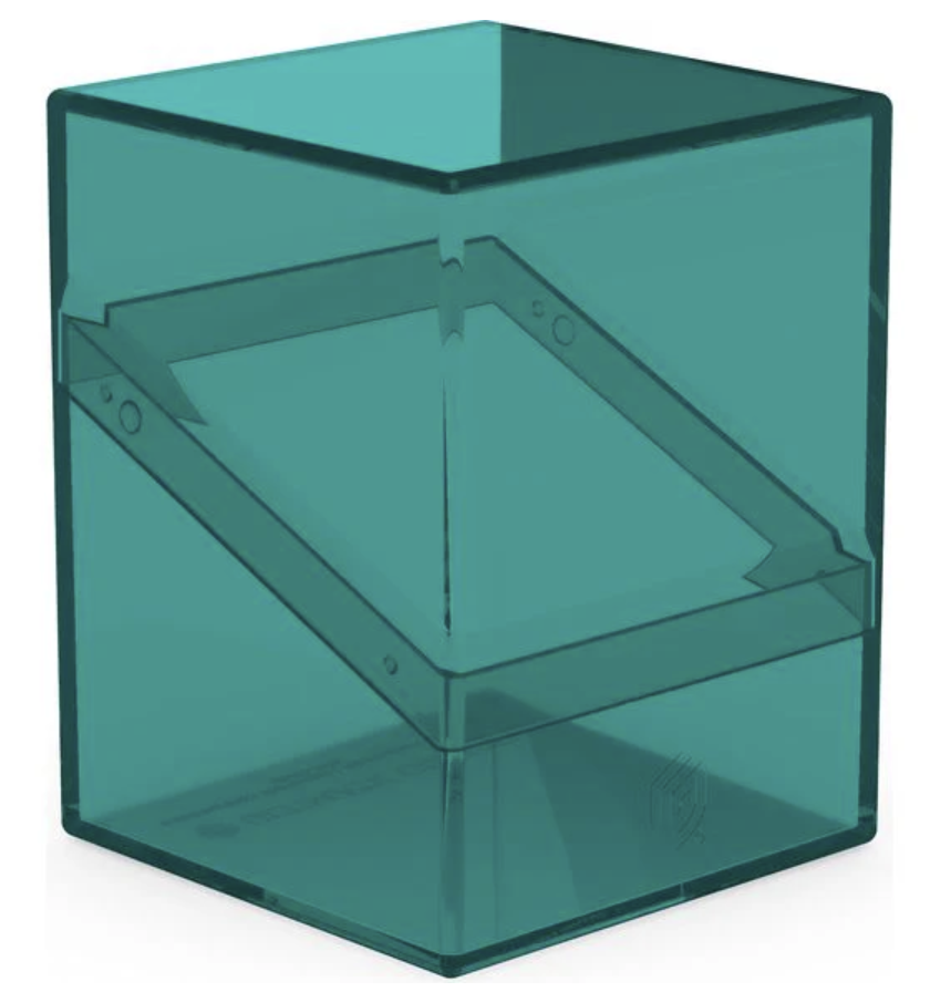 Ultimate Guard - Deck Box - Boulder 100+ - Clear Malachite