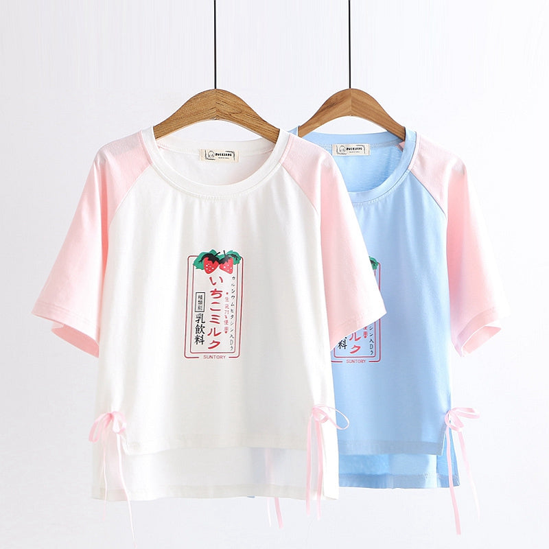 Kawaii Strawberry T-Shirt JK1548 – Juvkawaii