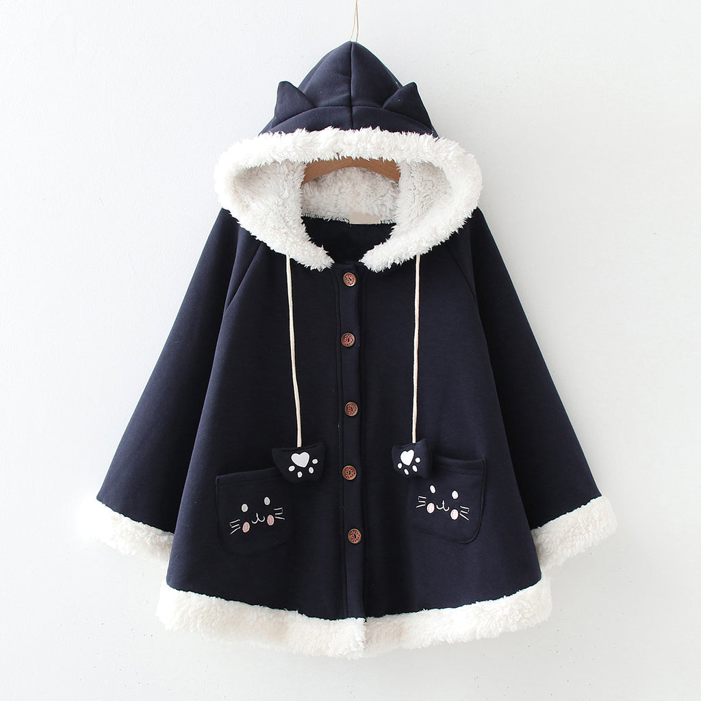 Lovely Cat Paw Cloak Coat JK2922 – Juvkawaii