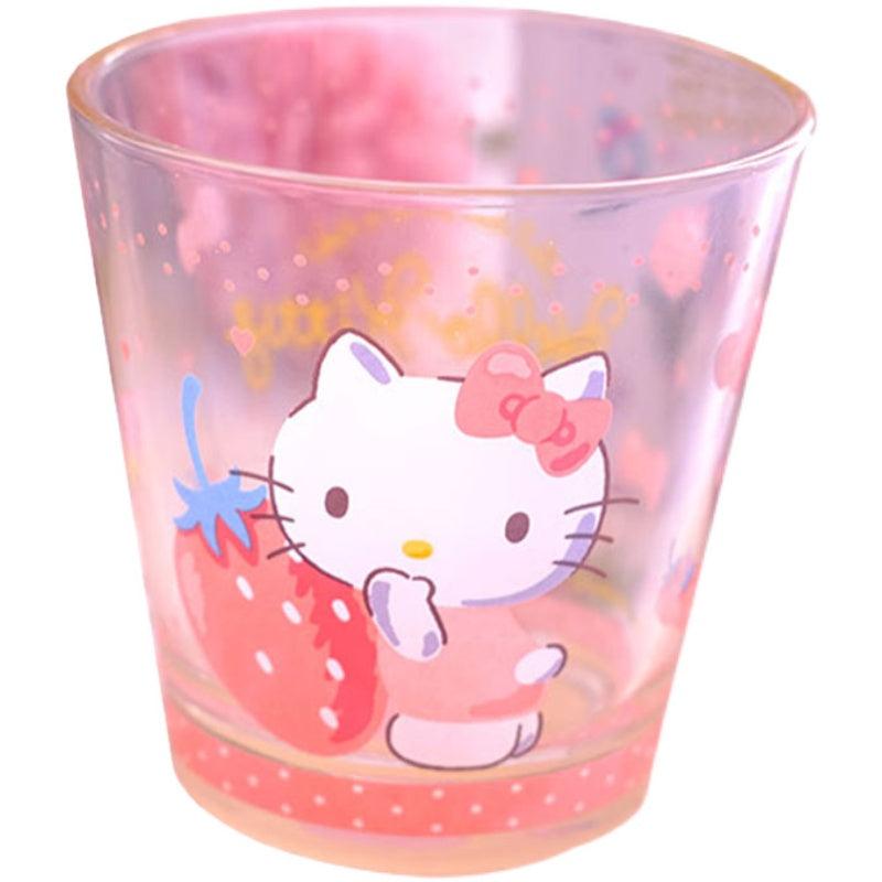 Cartoon Anime Glass Water Cup Jk3102 Juvkawaii