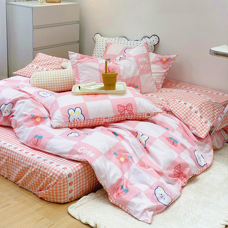 Strawberry Rabbit Bedding Set JK2989 – Juvkawaii