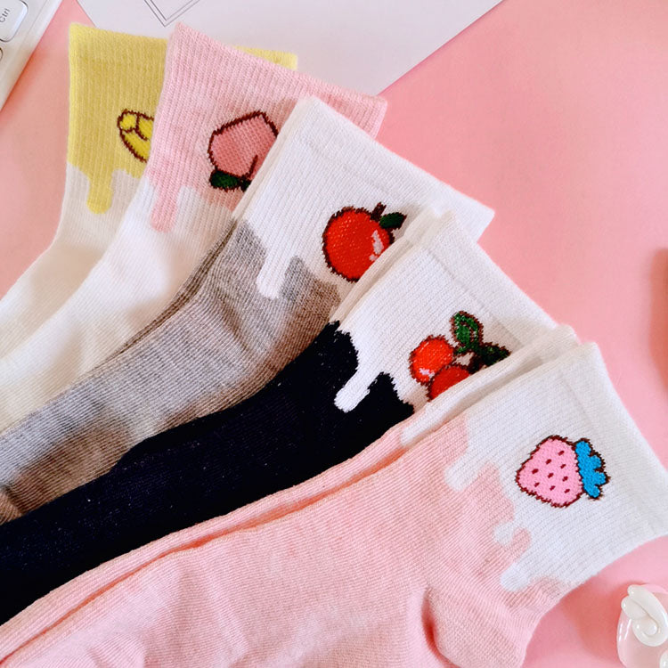 Lovely Fruits Socks JK1954 – Juvkawaii