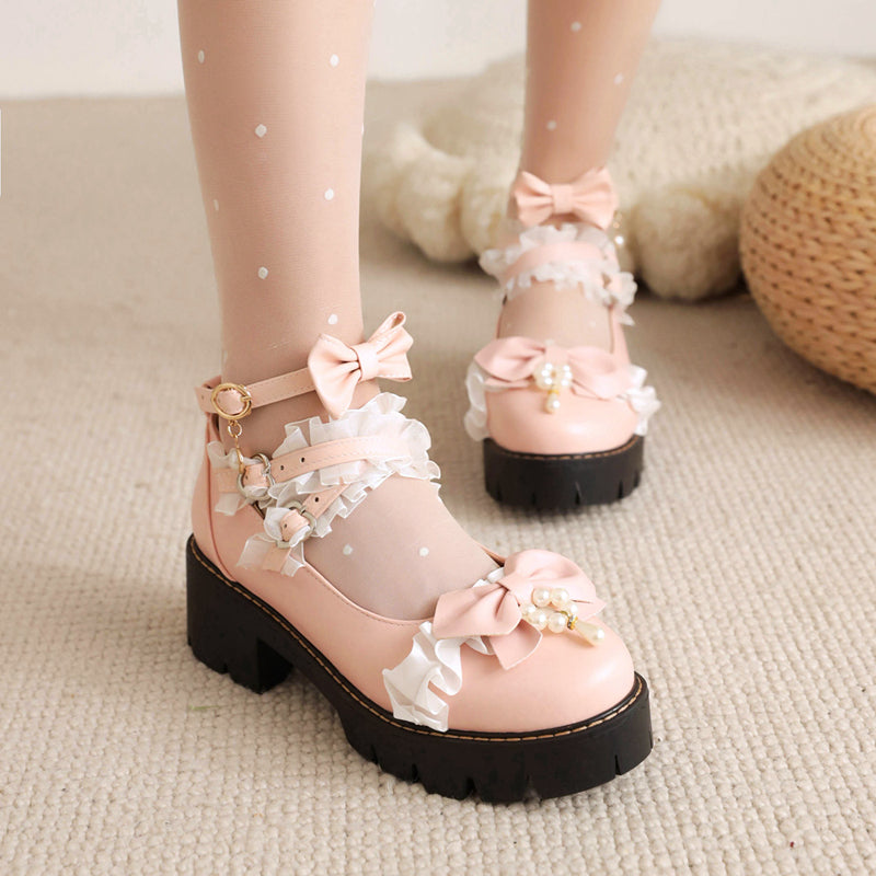 Fashion Lolita Shoes JK3274 – Juvkawaii