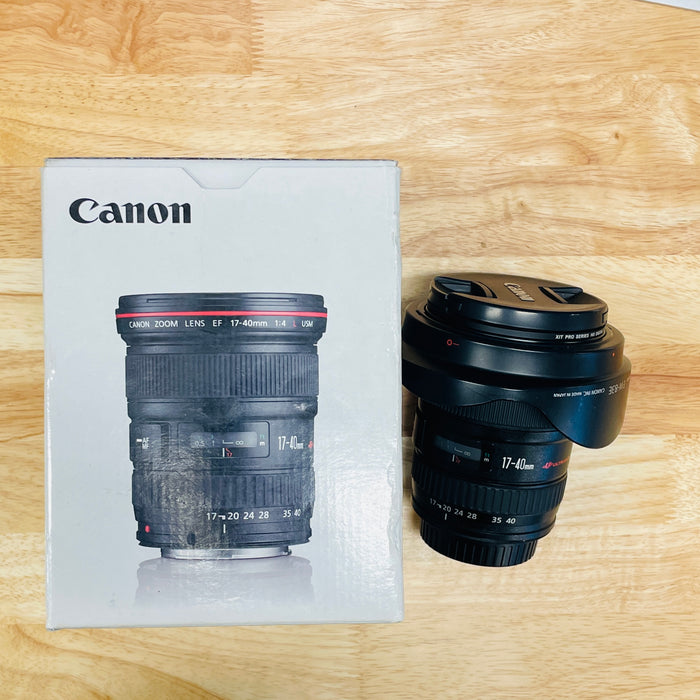 USED Canon 17-40mm f/4 L USM EF Mount Lens {77}