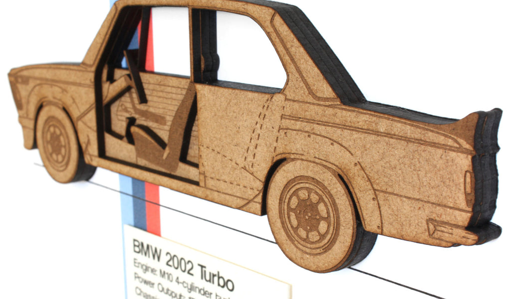 BMW 2002 Turbo art, BMW Decor