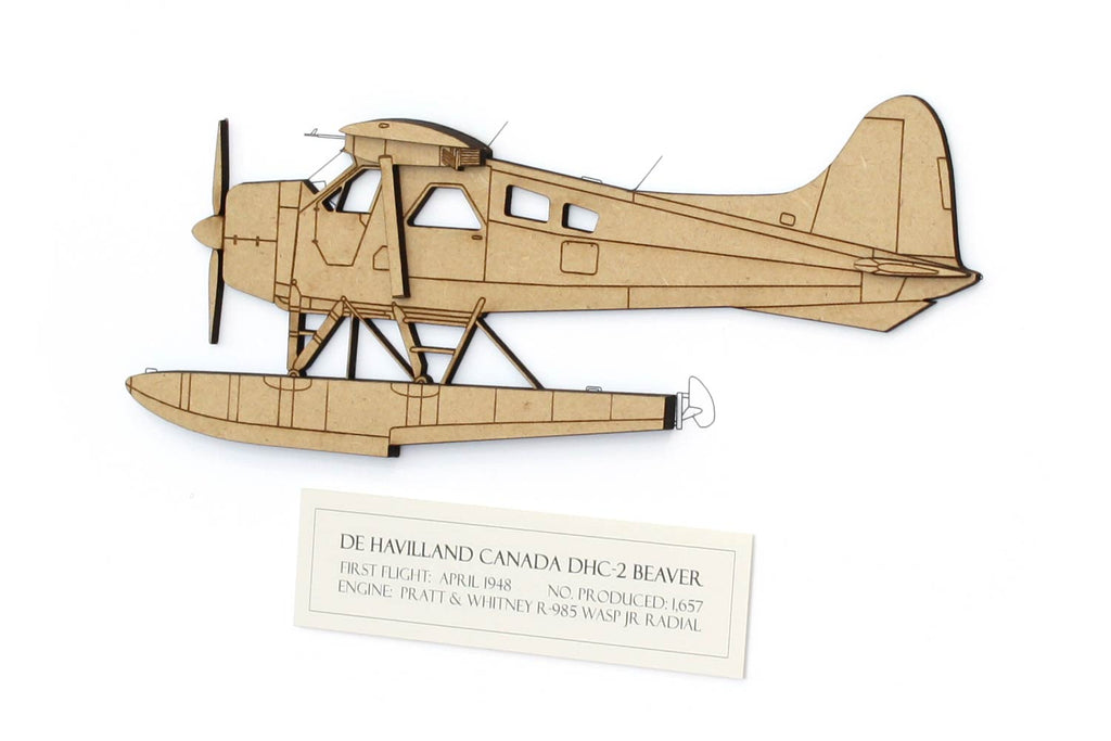 De Havilland Canada DHC-2 Beaver floatplane art