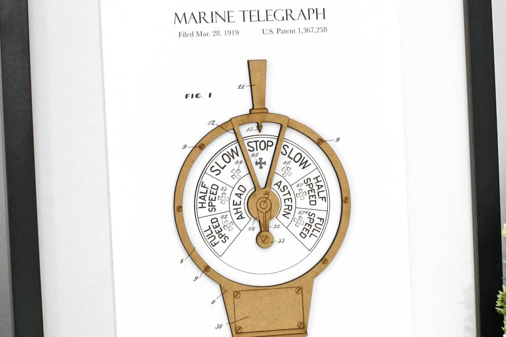 Nautical Decor, Marine Patent art