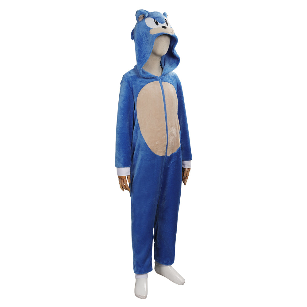 Film Sonic the Hedgehog 2 Enfant Pyjama Cosplay Costume