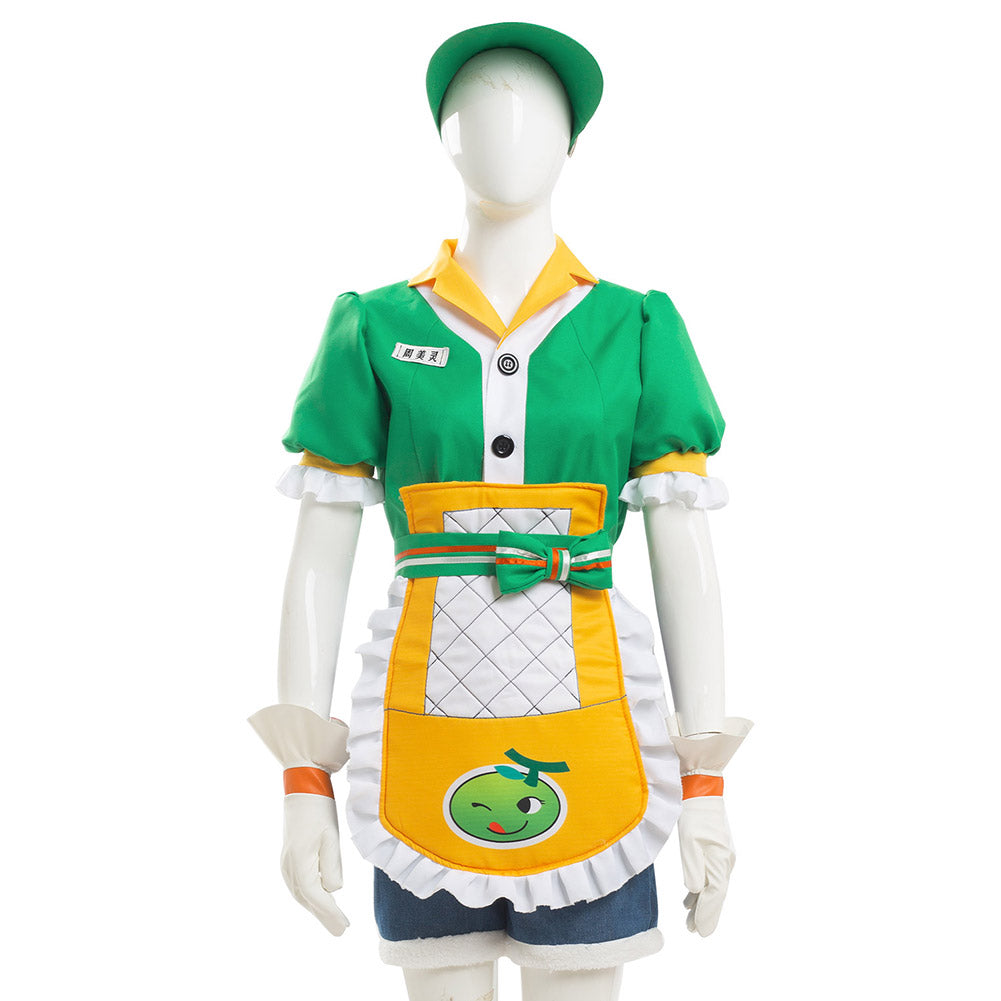 Overwatch Dva Mei Ling Zhou Mei Honeydew Skin Cosplay Costume Cosplaycartfr 7706