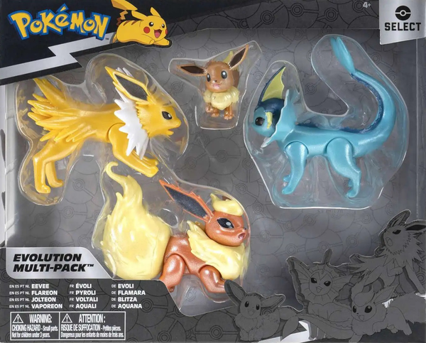 Pack figurines Osselait & Ossatueur, Select Evolution Multipack