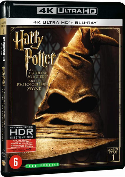 Harry Potter à l'école des sorciers en Blu Ray : Harry Potter L'intégrale  des 8 films Edition spéciale Fnac Blu-ray - AlloCiné