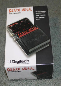 digitech death metal guitar pedal