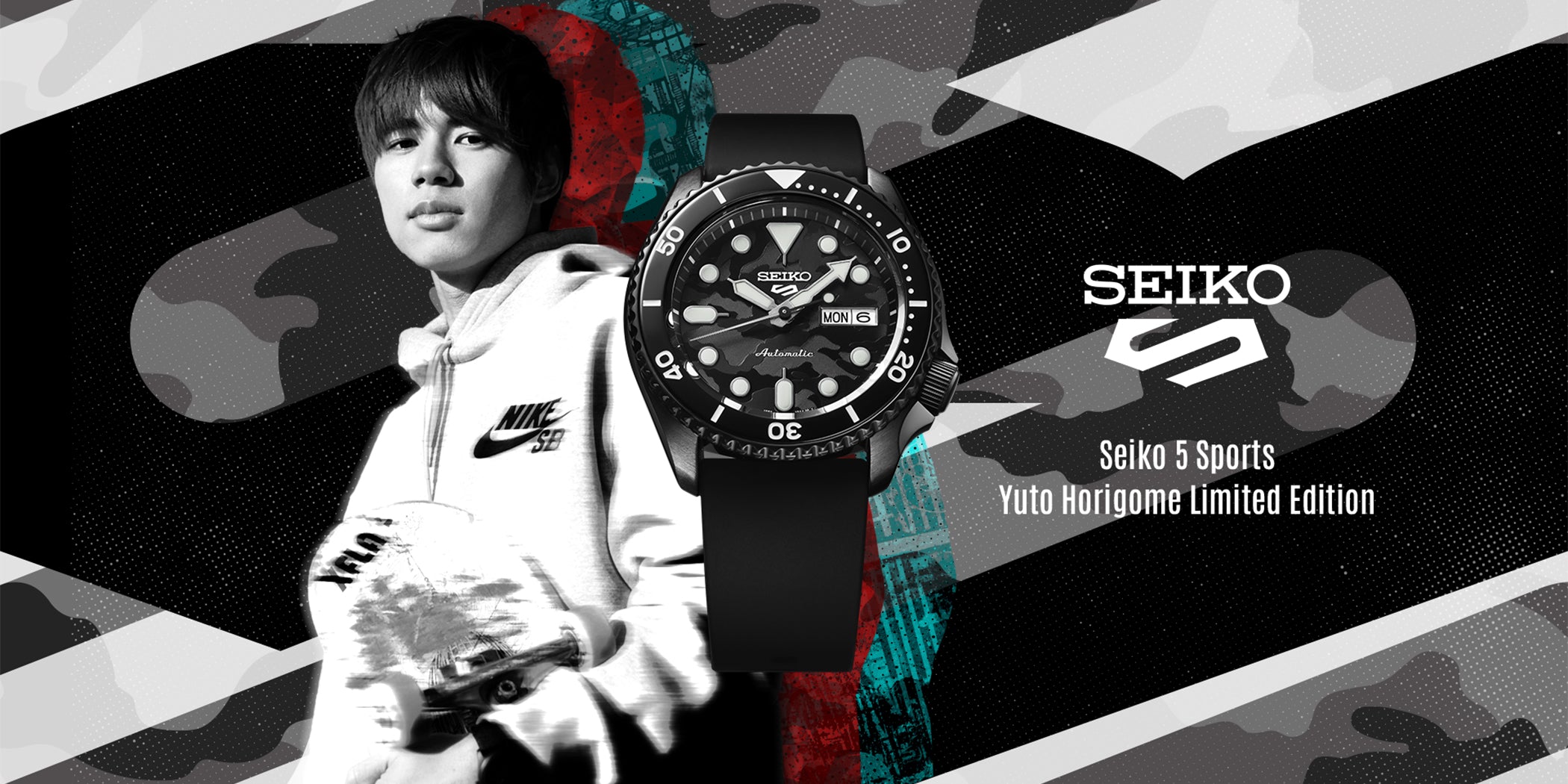 Seiko 5 Sports Yuto Horigome Limited Edition – Seiko USA