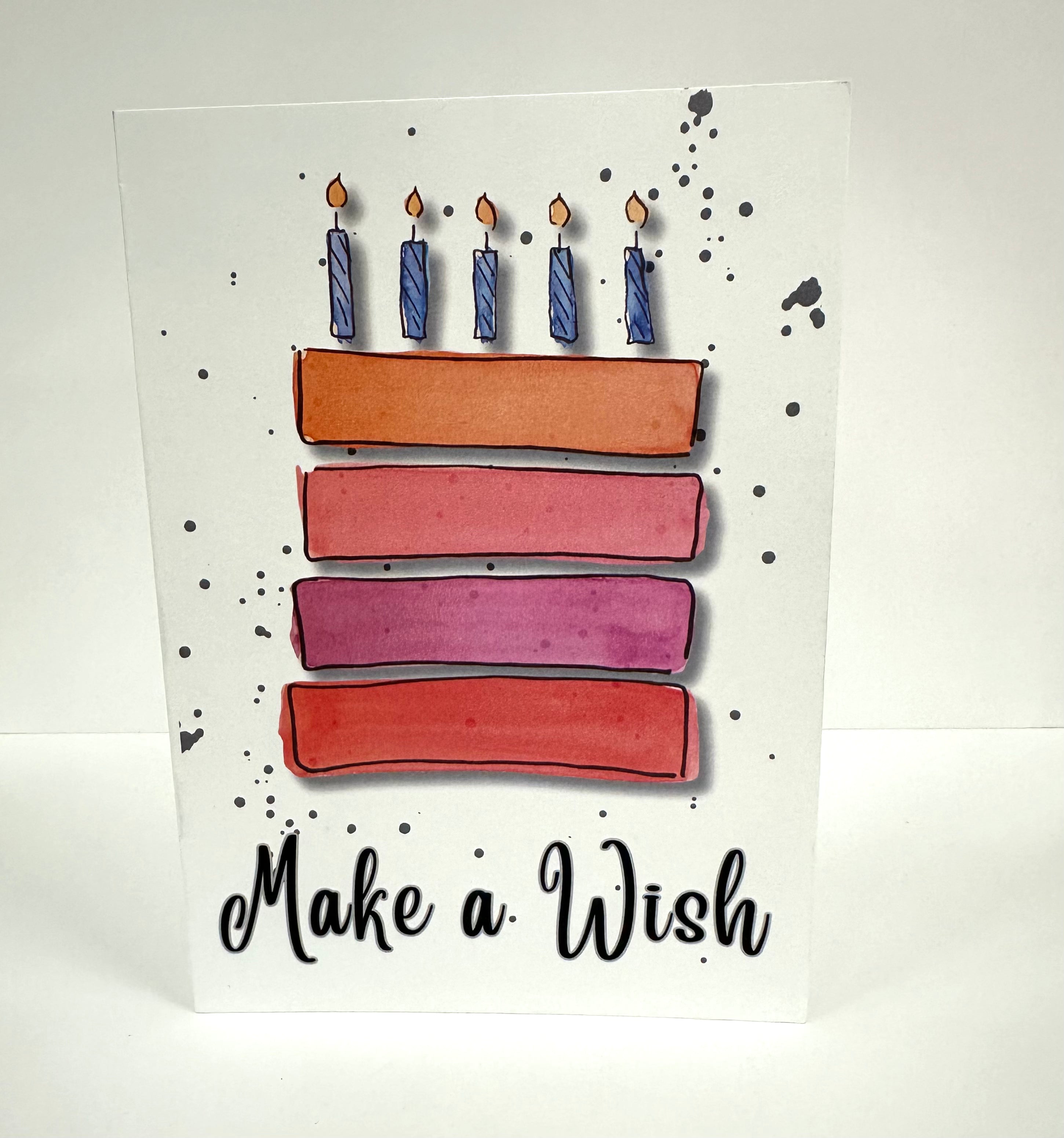 Make A Wish Blank Card