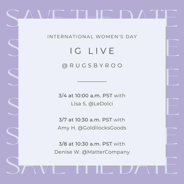 International Women's Day Celebration IG Live Series