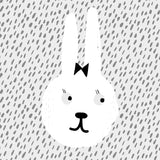 papu free colouring page bunny