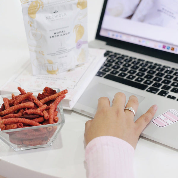 Churritos de amaranto con piquín