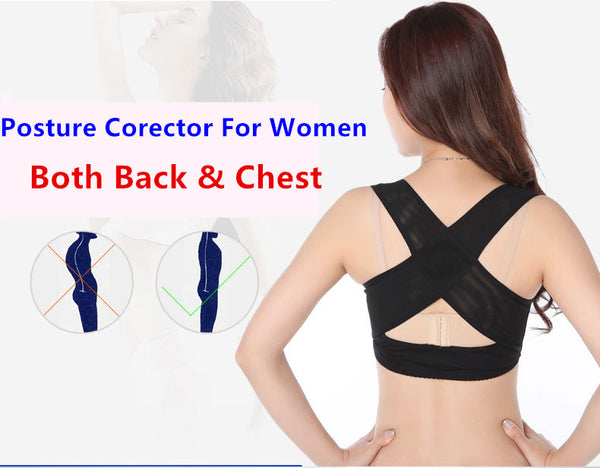 Women Posture Corrector Bra Push UP Support Back Pain Body Shaper Corset  Shoulder Brace – Armageddon Sports