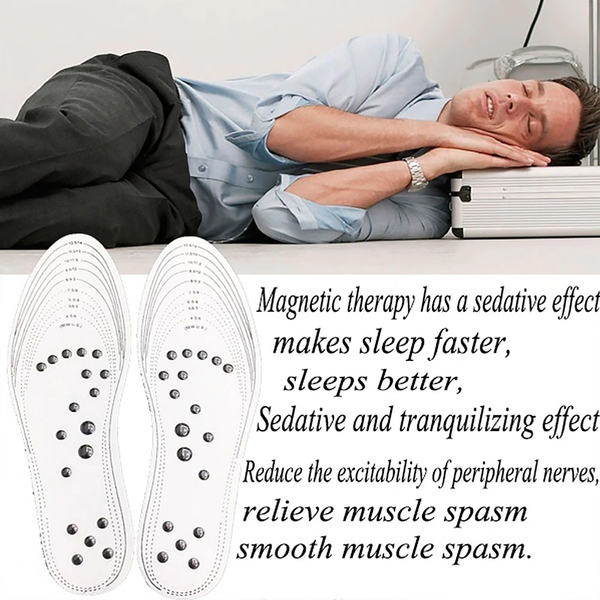 Magnetic Foot Massage Insoles Feet Pain Relief Acupressure Shoes