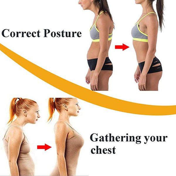 Women Posture Corrector Bra Push UP Support Back Pain Body Shaper