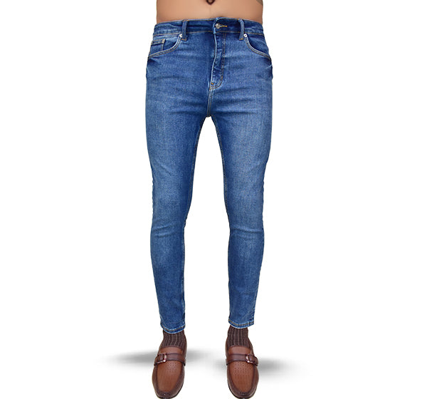 narrow bottom denim jeans